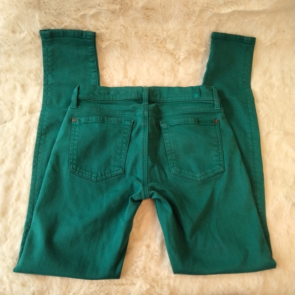 ✨7 For All Mankind ✨ Green Jeans - Picture 2 of 12